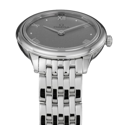 [OMEGA] レディース 腕時計 Watch オメガ De Vill e Prestig e デ・ウ ゙ィル プレステージ 434.10.28.60.03.001 クォーツ 3気圧防水 サファイアガラス グレー文字盤 ステンレススチール [並行輸入品] 商品画像6