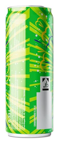 Frigeo Ahoj-Brause Profi Brause Waldmeister Vorratspack - Erfrischungsgetränk mit Kohlensäure Limonade mit Waldmeistergeschmack und - na klar - das original Ahoj-Brause Prickeln Vegan- 12 x 330ml
