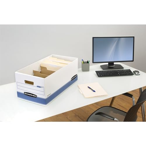 Boîte de rangement Bankers Box R-Kive contre l'écrasement des archives de bureau