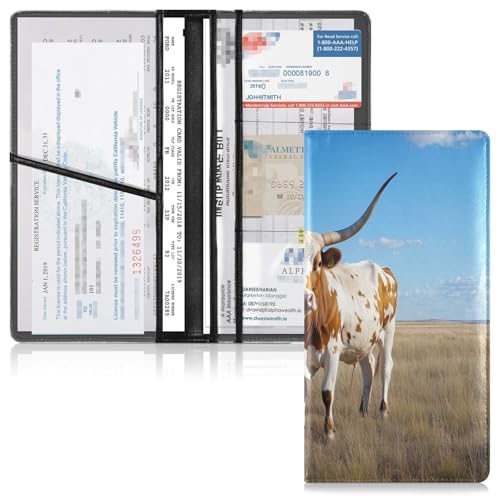 Organizador Para Documentos De Cuero miniatura 2