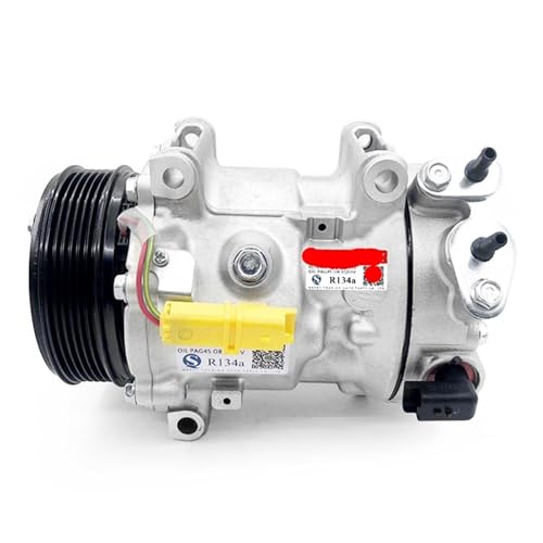 Ac Compressor,Compatible for Peugeot,Car Air A/c Fit,Compatible for Citroen,1342 1301 1322 9684141780 9671451380 6453ZS 648756 6453ZE 6453ZT Sanden,air Conditioner Pump Part