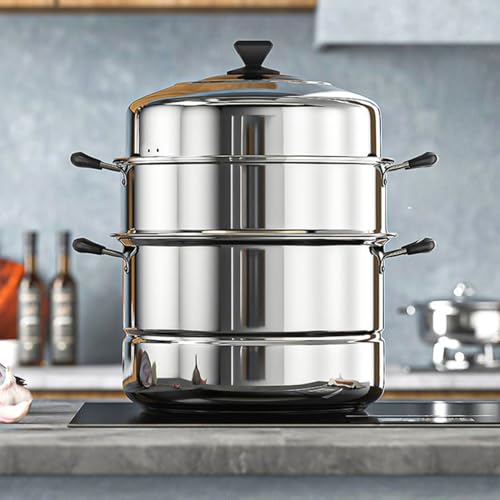    i/Oi ̓ ؑΉM:IHΉ eMΉ Steamer for Cooking @\ XeX  KXWt (30CMgvX`[}[)