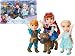 Disney Frozen Deluxe Petite Doll Gift Set - Includes Anna, Elsa, Kristoff, Sven and Olaf! Dolls are approximately 6 inches tall - Perfect for any Frozen fan!