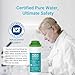 AQUA CREST FQK1K Under Sink Water Filter, Replacement for GE FQK1K, FQK2J, GXK185K and GX1S50R, NSF/ANSI 42 372 Certified, Reduces Chlorine, Taste&Odor, 1350 Gallons (Pack of 1)