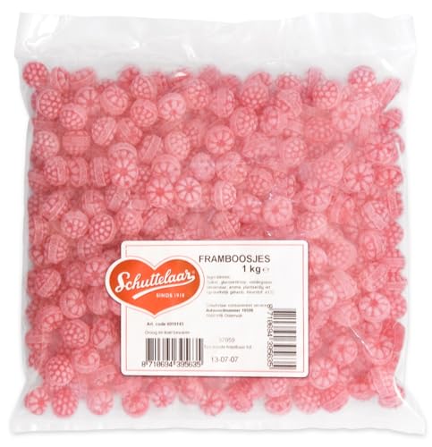 Bonbons Framboosjes Schuttelaar vrac 6 kg pour confiserie gourmande