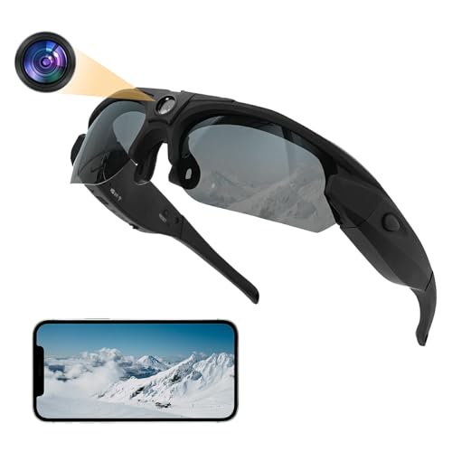 JJPOBYL Camera Sunglasses with WiFi