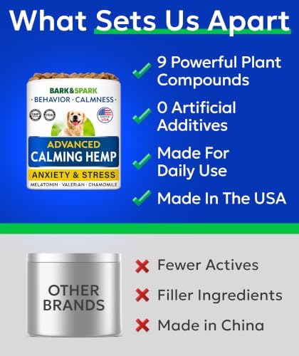 Hemp Calming Treats for Dogs - Stress&Anxiety Relief, Travel&Separation — view 6