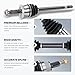 Nxtrip [4WD] Front Driver and Passenger Side CV Axle Compatible with 1999-2004 Jeep Grand Cherokee, 2000 2001 2002 2003 Assembly 60-3298 60-3299, 2 Pcs