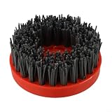 Antica spazzola abrasiva da 10,2 cm per una pulizia efficace e lucidatura di superfici in pietra con M10 Back Up (1000#)