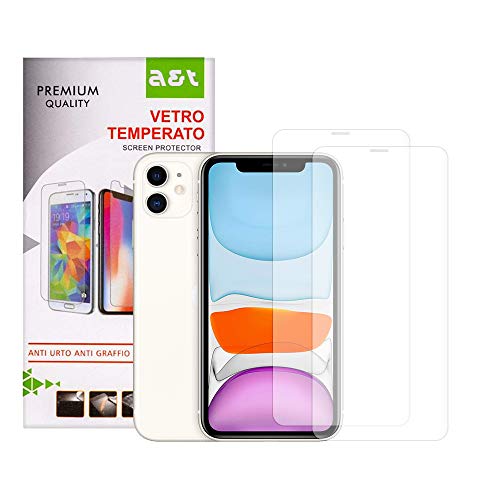 A&T Vetro Temperato per iPhone 11 Antigraffio