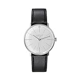 Zifferblatt: silber Junghans max Bill Handaufzug Armbanduhr 027/3700.04