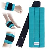 Comfcube Ice Pack for Injuries, Reusable 2 Hours Long Lasting Flexible Cold Ice Pack Wrap for Swelling, Bruises, Sprain, Joint and Muscle Pain Relief, for Ankle, Wrist, Elbow & More Green