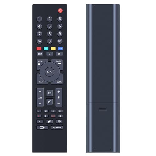 GOUYESHO RC3214802/01 Fernbedienung Passend für Grundig 4K OLED Smart TV TS1187R-1 26VLE7200BH 26VLE8200BL 26VLE8300BP 32CLE6525BL 32VLE7139B 32VLE7230BH 32CLE7425BL