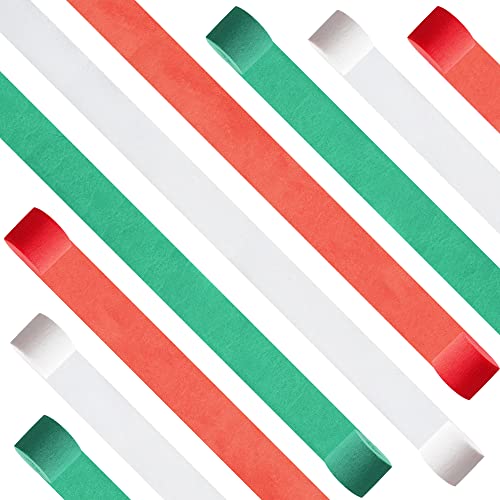 Decorations Christmas Green Red White Crepe Paper Streamers Italian Party Decorations Mario Theme Birthday Party Home Decoration Christmas Gathering Surprise Voorpleasy #TOP3
