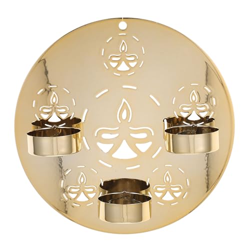 VICASKY Bougeoir mural en photophore minimaliste pour décoration intérieure moderne pour chambre à coucher, salon et