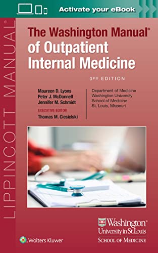The Washington Manual Of Outpatient Internal Medicine #TOP16