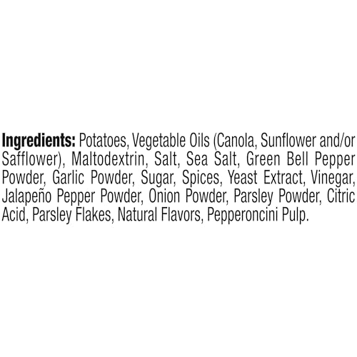 Image of Kettle Brand Potato Chips, Pepperoncini Kettle Chips, 7.5 Oz (Pack of 12)