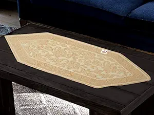 Fun Homes Table Runner Kitchen Decor, Home Decor, Kitchen Table, Outdoor Table, Coffee Dinner Table Runner, Easy to Clean (Cream)-FHUNH15608, Standard