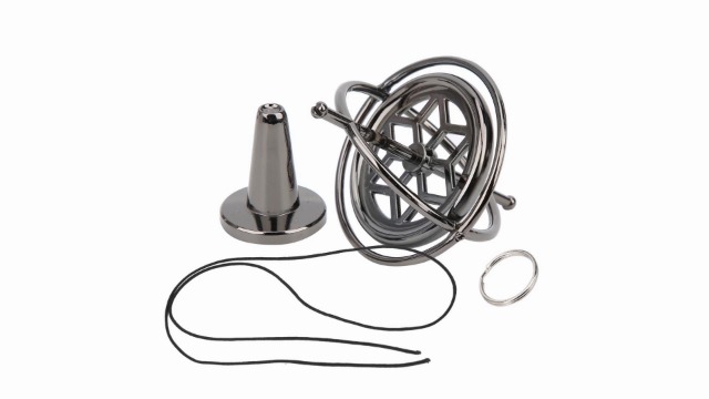 Toupie à Main Alliage Arc-en-Ciel - Fidget Spinner Gyroscopique Anti-Stress EDC Jouet De Doigt Rotatif