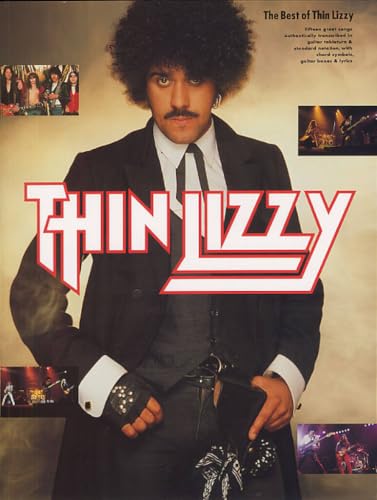 The Best of Thin Lizzy: Authentic Guitar Transc... 0711947910 Book Cover
