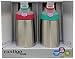 Contigo Kids Flip Chill Stainless Steel Autospout Water Bottles - 13 oz-2 pack -Red/Teal