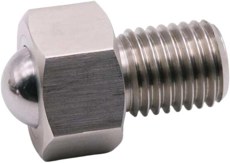 BCHL5/6/8/10/12/16/20 Universal Ball Hexagon Screw Bolt Stainless Steel (BCHLJ20【Nylon bead】)