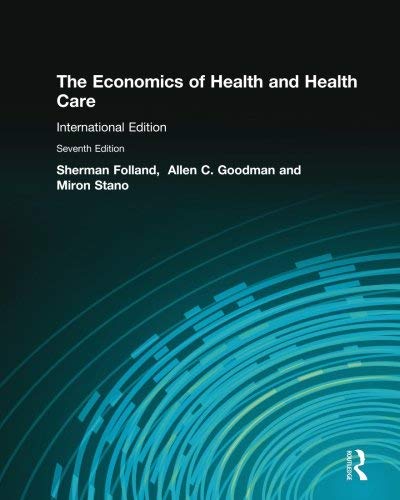 The Economics of Health and Health Care by Folland, Sherman (2013) Paperback