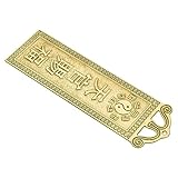 LIFKOME Colgante Decorativo Bagua de Cobre Tradicional Chino, Estilo Feng Shui, Protección y Exorcismo, Decorativo para Puerta y Pared, Uso en Hogar y Tienda