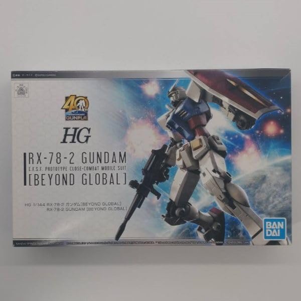 HGビヨンドグローバル　ガンダム　ガンプラ完成品 ビヨンドグローバルRX-78-1ガンダム｜@nozomu3399さんのガンプラ