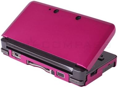 CE Compass Red Aluminium Hard Shell Case Skin Cover For Nintendo 3DS XL LL