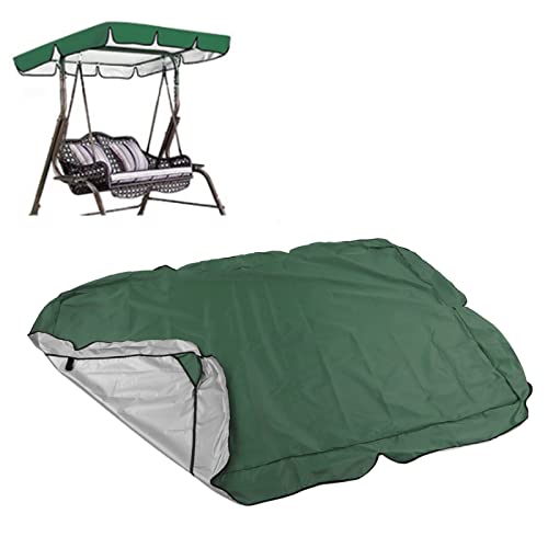 La mejor comparación de Columpios de porche los mejores 10. 46 Yosoo Toldo para Columpio Al Aire Libre, Plateado Asientos para Patio Columpio para Porche Tela Oxford Evite el Agua Cubierta Superior para Columpio Adecuada para Accesorios de...