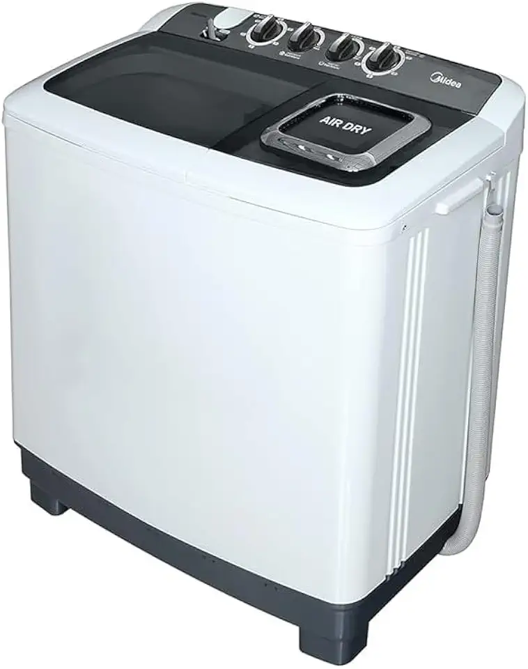 غسالة حوضين ميديا 12 ك غسيل ابيض (غطاء اسود)،TW120ADN(B) ، ضمان الوكيل، سنتين شامل