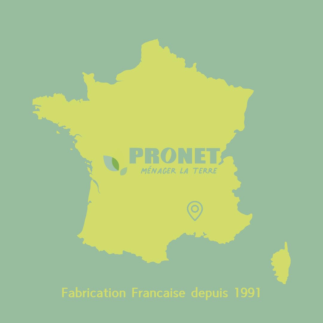 PRONET NATURE - Destructeur d'odeurs - Elimine les mauvaises odeurs - Efficace sur textiles, tissus d’ameublement - Sans trace ni résidus - 98% ingrédients naturels - Fleur de Tiaré - Lot de 6x500ml