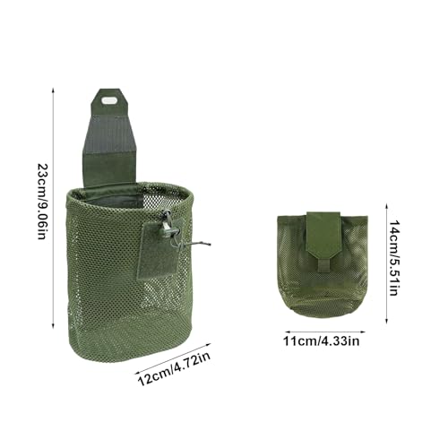Riñonera con cordón para recoger frutas en camping y escalada al aire libre 2