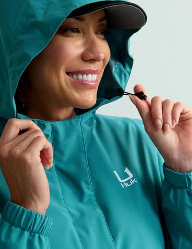 Image of HUK Women's Storm Jacket, Heavy Duty Fishing Rain Coat for Women