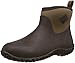 Muckster ll Ankle-Height Men's Rubber Garden Boots,Black/Otter,11 M US