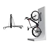 Steadyrack ProFlex Wide Portabicicletas – Soporte Vertical de Pared para Almacenamiento de Bicicletas en Casa – Apto para MTB, Bicicletas con Guardabarros y Más – Incluye GearMate SteadySpine