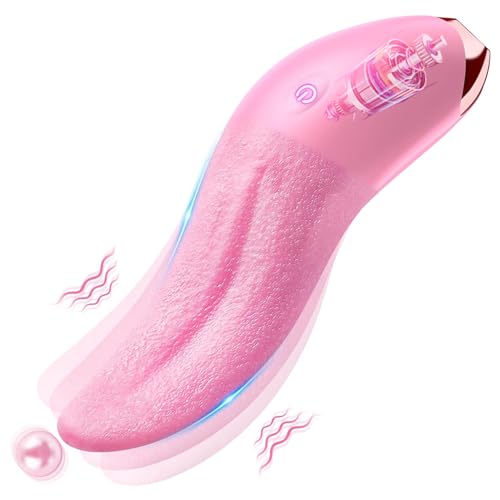 Vibradorador Mujer Juguetes Eróticos Para Pareja Sexuales Lengua Lamiendo Clítoris Consoladores con 10 modos Consoladores.. Para Mujer con Vibración juguete sexuale para mujer 3450