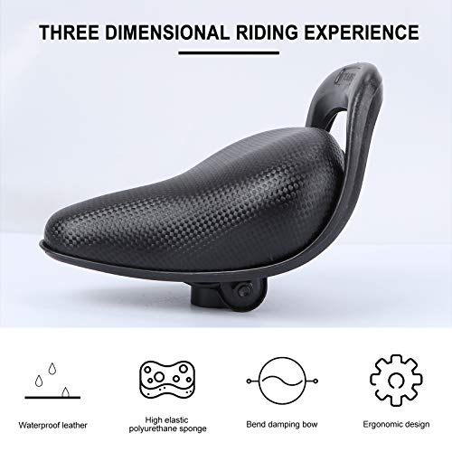 Vosarea Bike Saddle For Kids Boys Girls Comfortable Bicycle Saddle Cushion Soft Replacement Bike Accessory For Mountain Road Bike Outdoor #TOP2