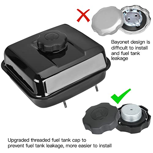 image for YOXUFA Gas Fuel Tank Replacement for Predator 212 196cc Coleman CT200U