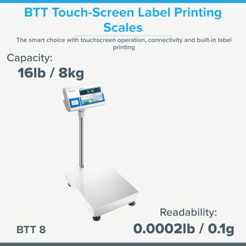 Báscula Comercial Digital Adam Equipment BTT 8 16 lb miniatura 2