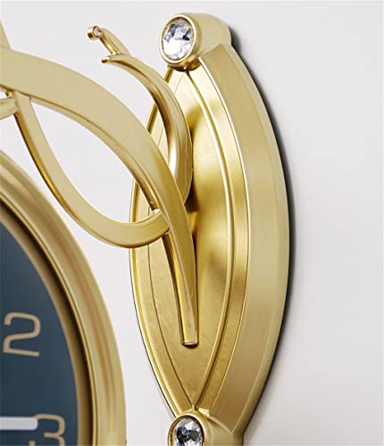 Horloge murale double face lisible grand cadran pour conférence