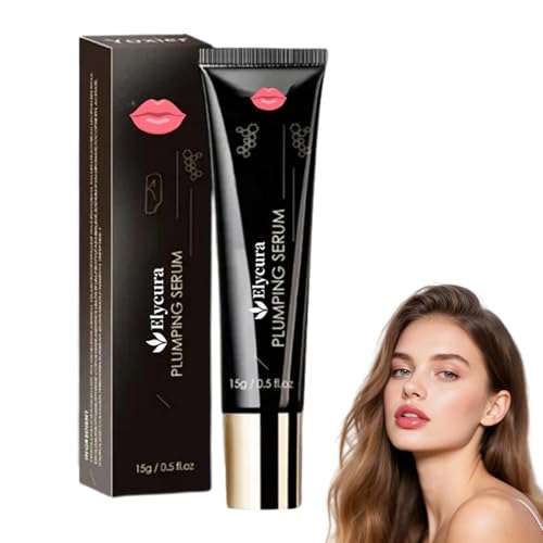 Elycura Sérum Repulpant Lèvres,Plumpify Plumping Serum Oil,Lip Plumper,Plumpify Lip Oil,Huile à lèvres hydratante,Réduit les Ridules,Hydratante et Non Collante (1)