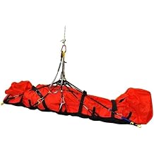 Everest Rescue Helicopter Bag, Heavy-Duty Cordura Heli-Rescue Transport System, Compatible with Spinal Boards & Vacuum Mattresses, Made in Italy