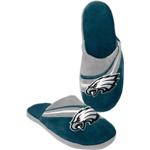 Philadelphia Eagles Official NFL Extra Large Slippers by Forever Collectibles