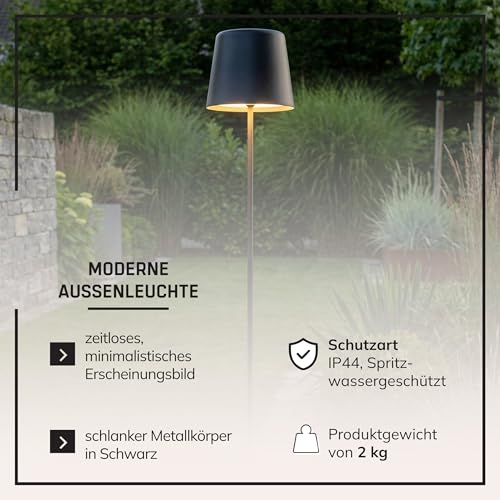Stehlampe LED nomade pour éliminer les contraintes de câbles dehors - 4