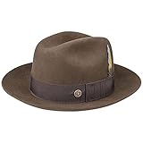  Stetson Fedora Wollfelt Hut - Taupe (75) - 56-57 cm (M)