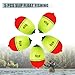 CWSDXM Slip Bobbers Float, EVA Fishing Floats and Bobbers for Crappie, Walleye, Panfish & Bass, Adjustable Sliding Bobbers with Floatage from 0.35oz to 4.23oz (Egg-sharped Float, 40g Floatage-5PCS)