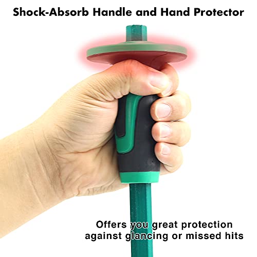 image for Genubi Industry Masonry Chisel With Hand Guard, 12 inches Heavy Duty F