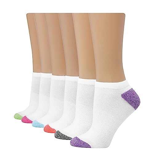 Hanes Ultimate Women's 6-Pack No-Show Socks